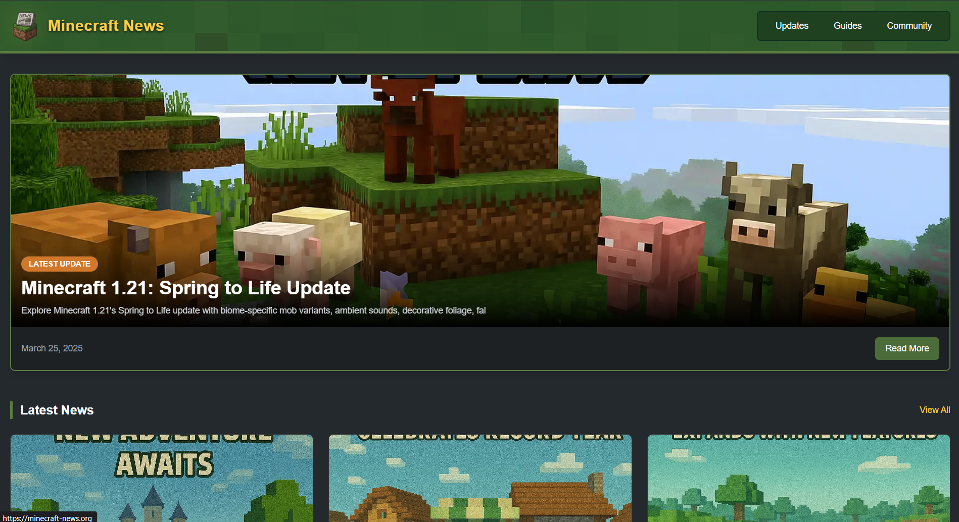 Minecraft News